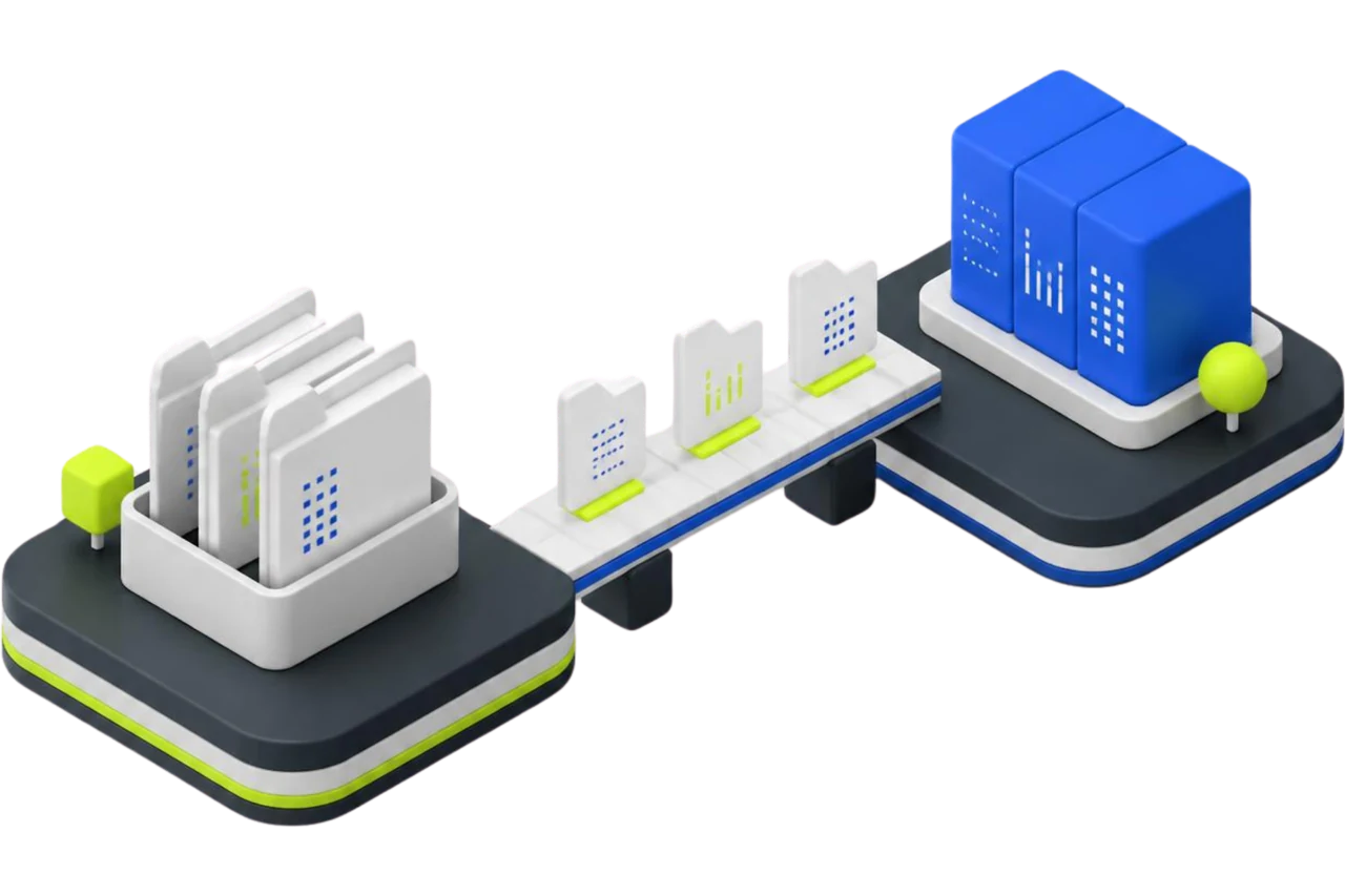 Moving data between two systems