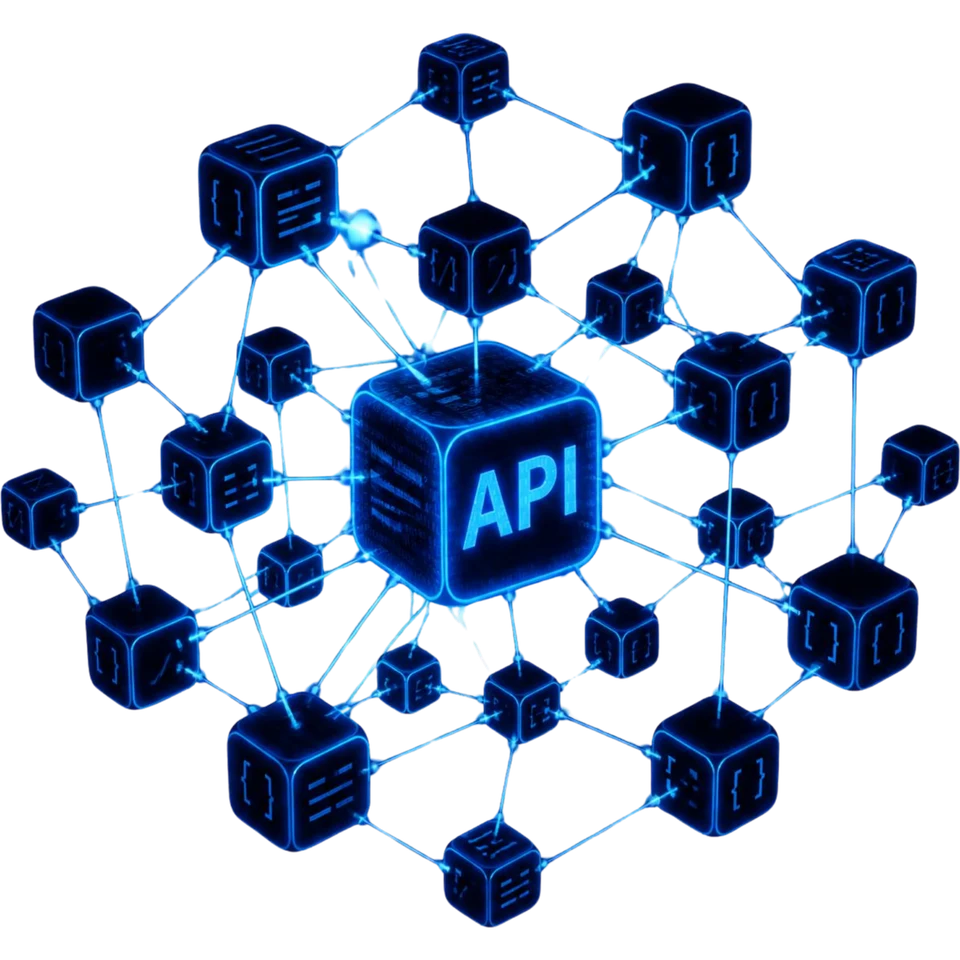 Integration network around the API